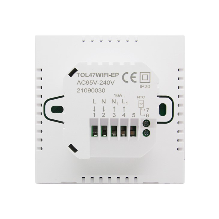 Beok 16a electric underfloor heating thermostat TOL47